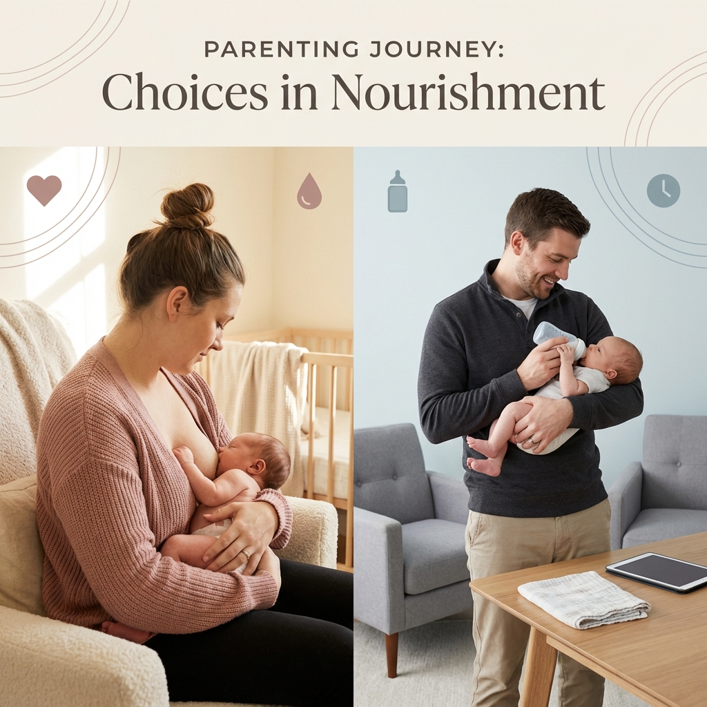 Cho con bú mẹ trực tiếp hay qua bình: Phân tích Ưu và Nhược điểm